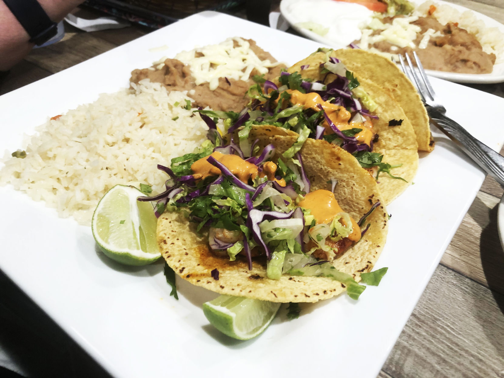 Shrimp Baja Tacos